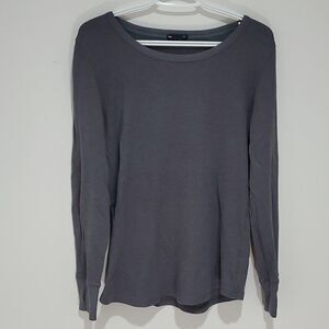 GAP grey large long sleeve shirt